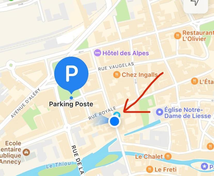 דירות אנסי La Petite Venise Des Alpes, Ultra Centre 1 A 5 Pers מראה חיצוני תמונה